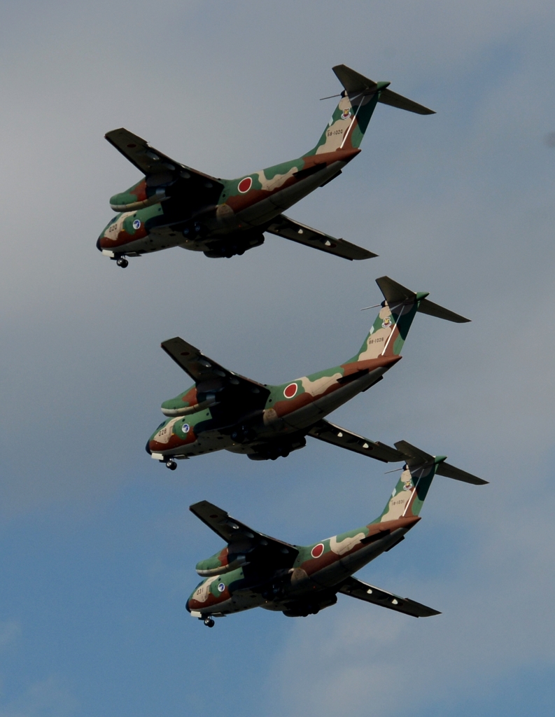 入間航空祭（29）C-1 x 3