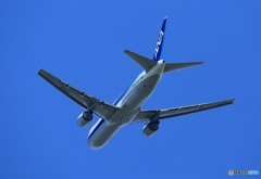 ANA 767-381 JA611A 離陸　