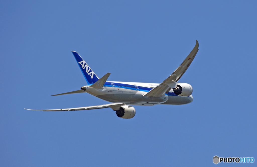 ANA 787-8 JA831A 離陸　