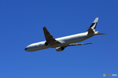 「すかい」 Cathay 777-367 B-HNQ離陸