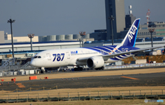 「空色」ANA 787-8 JA802A 離陸