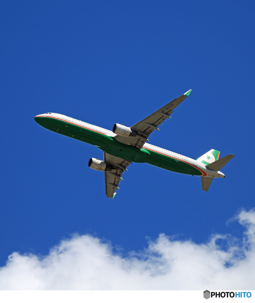 「すかい」 EVA A321-211 B-16212出発 