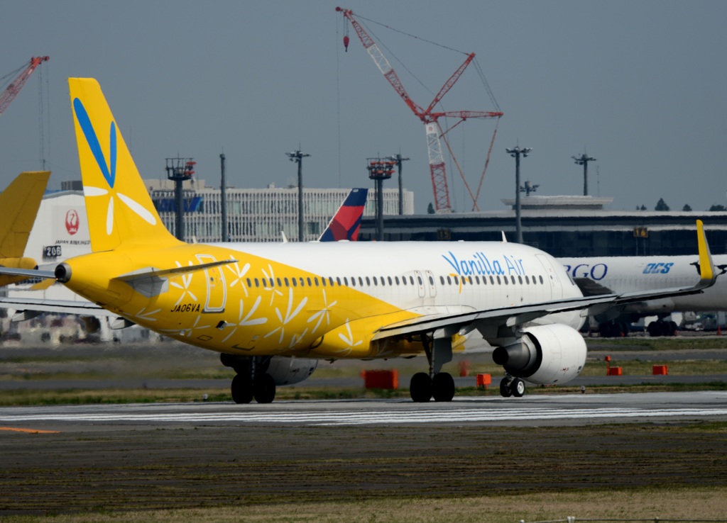 Vanilla A320-214 出発