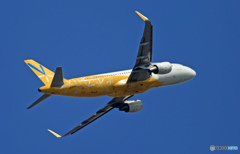 バニラ A320-214 JA08VA 離陸　