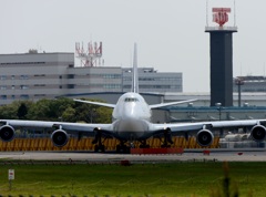Lufthansa 747-8i  出発　