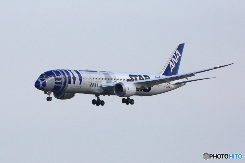 ✈ANA [R2-D2 Jet] STAR WARS B787-9 JA873A