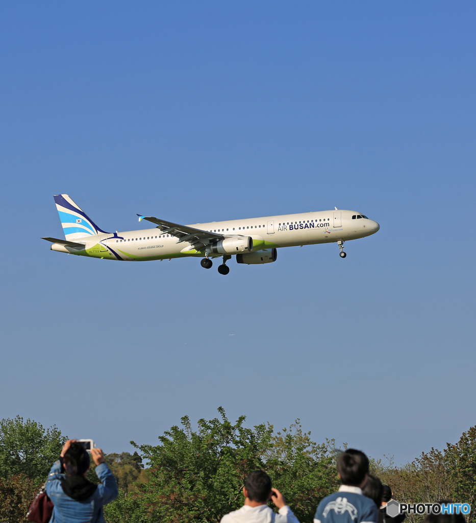 ☀  Air Busan A321-231 HL7722 着陸