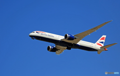 「すかい」 British 787-9 G-ZBKO出発