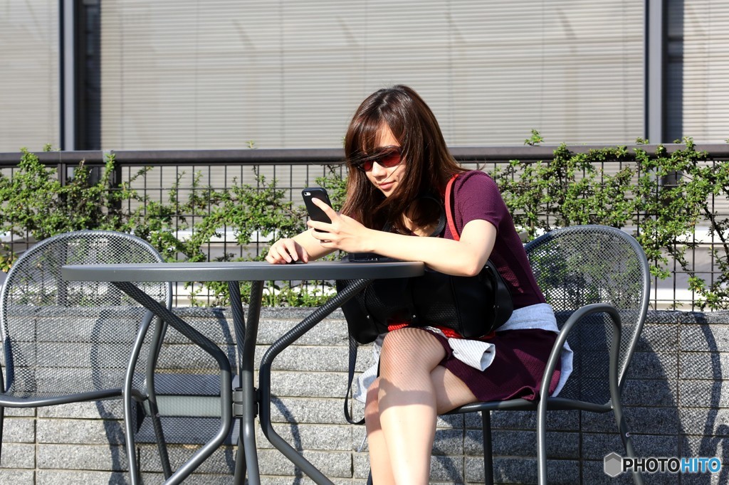 展望デッキで飛行機を撮っていたら、後ろが気になりました？