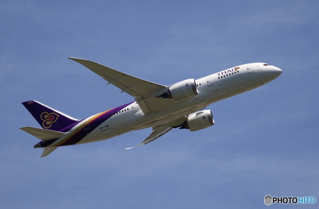 Thai 787-8  出発　