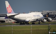 CHINA ７４７ジャンボ機　