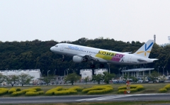 飛び立ち（77）Vanilla A320-200