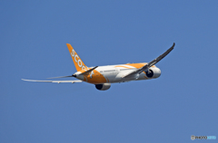 離陸 scoot 787-9 9V-OJC