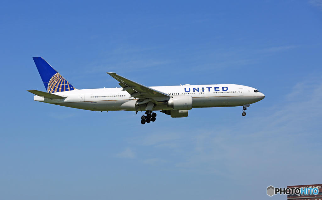 到着 UNITED 777-224 N77006