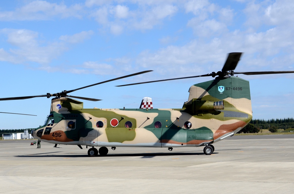 入間航空祭（61）Kawasaki CH-47J/LR　