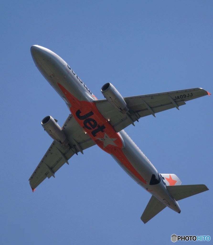 出発　Jetstar A320-200 
