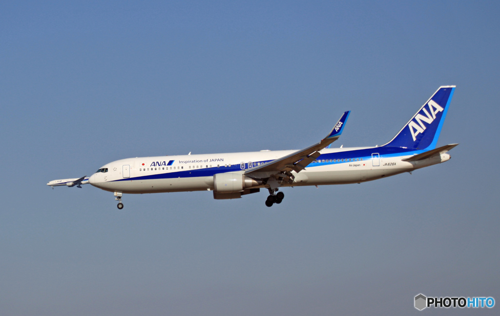 ANA 767-381 JA626A 到着 