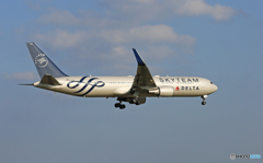 DELTA SKY 767-332 N175DZ[青い空]　