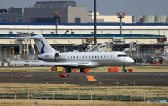 「はれー」 ウィルミントン・T・C Bombardier BD-700 離陸 「はれー」 ウィルミントン・T・C Bombardier BD-700 離陸