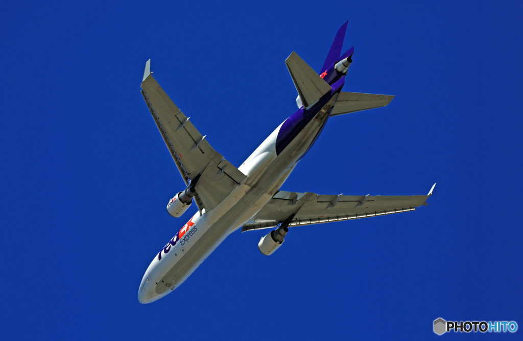 「空色」 FedEx MD-11 Takeoff 