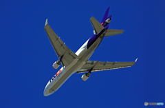 「空色」 FedEx MD-11 Takeoff 