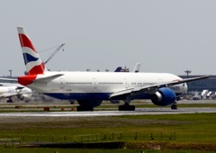 BRITISH 777-36N 出発