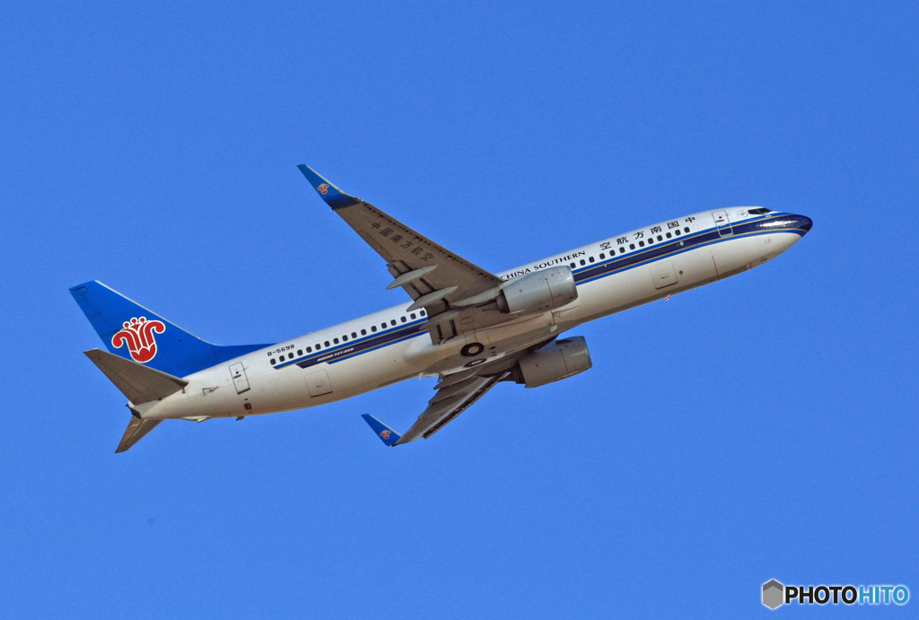 中国南方737-81B B-5698 離陸　