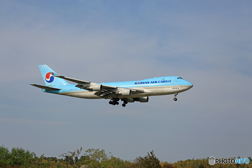 到着 KOREAN 747-400F HL7400