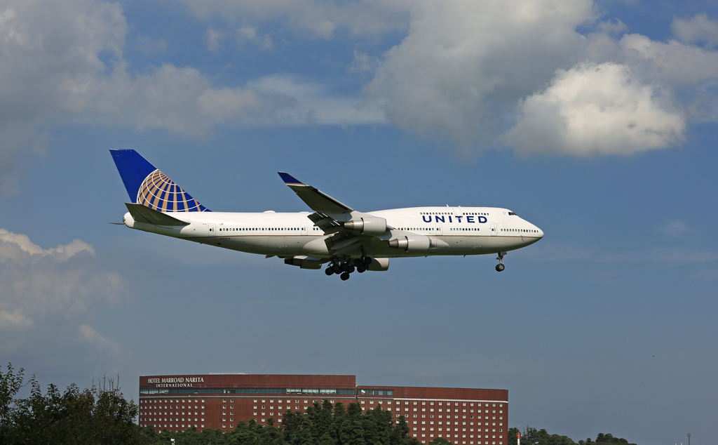 ジャンボ保存委員会 UNITED 747-400 N105UA
