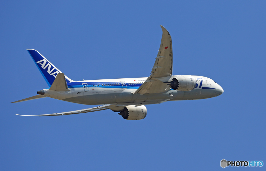 出発 ANA 787-8 JA813A