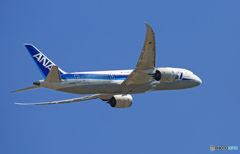 出発 ANA 787-8 JA813A