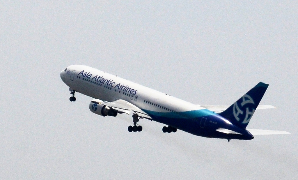 飛び立ち（21）Asia Atlantic 767