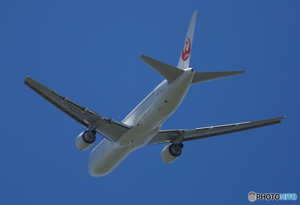 離陸　JAL 767-300 