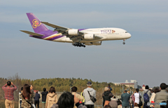 「青い空」が一番 Thai A380-841 HS-TUA 「青い空」が一番 Thai A380-841 HS-TUA