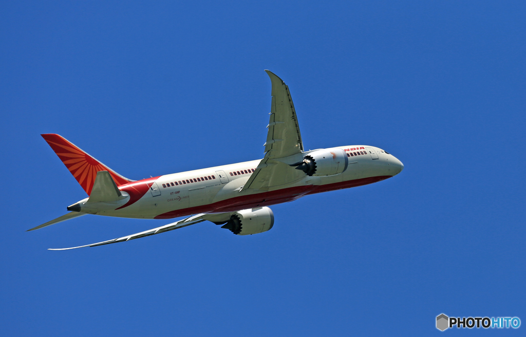出発 AIR INDIA 787-8 VT-ANP