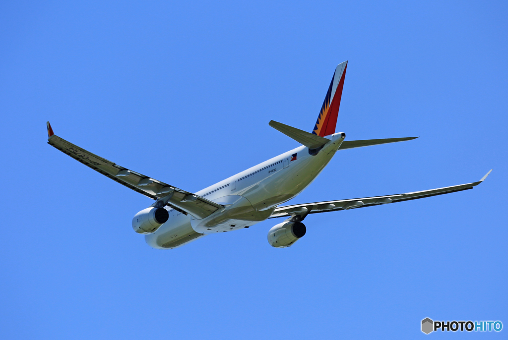 青い空が一番PhilippinesA330-343RP-C8763離陸