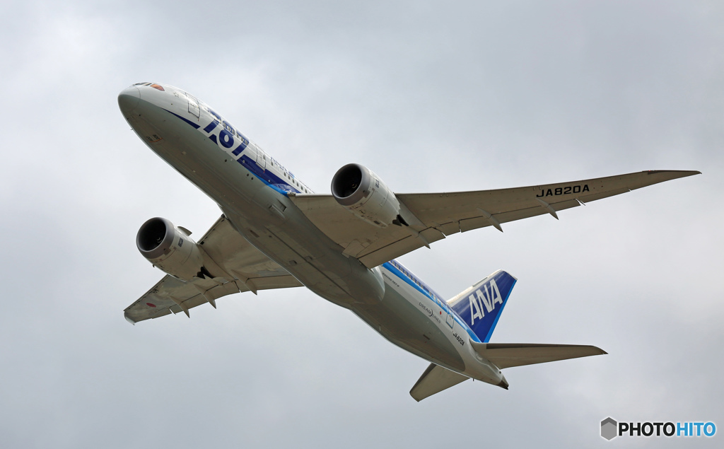 出発 ANA 787-8 JA813A