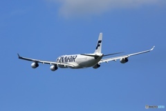 離陸　Finnair A340-313 OH-LQC