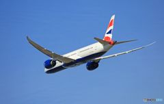 ☀British 787-9 G-ZBKB飛び立ち