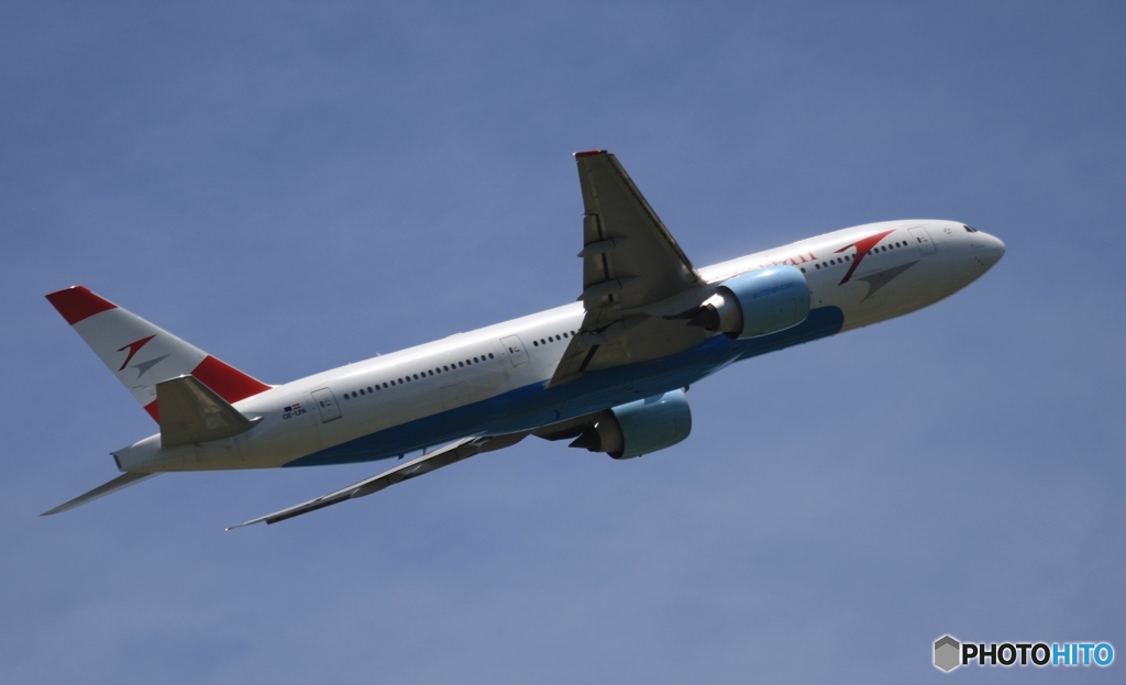 Austrian 777-2Z9 飛行　