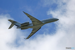ユタ銀行Bombardier BD-700 Global 5000 N3338
