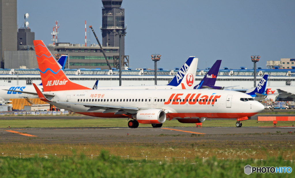 離陸 JEJU 737-8AS HL8051