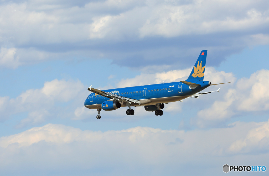 着陸Vietnam A321-231 VN-A610