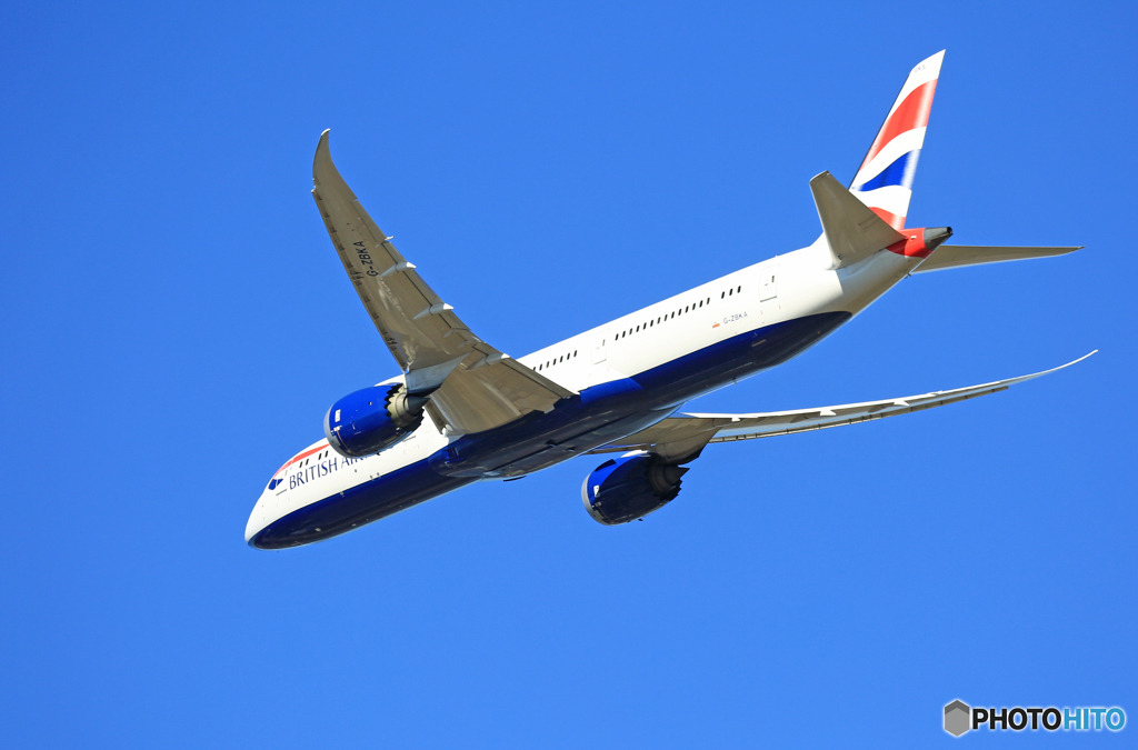 「ぶるー」 British 787-9 G-ZBKA 