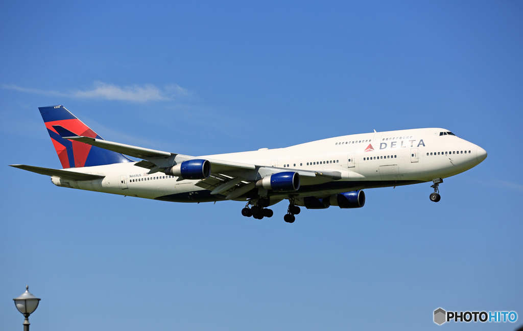 Delta 747-400 N668US/ジャンボ保存委員会