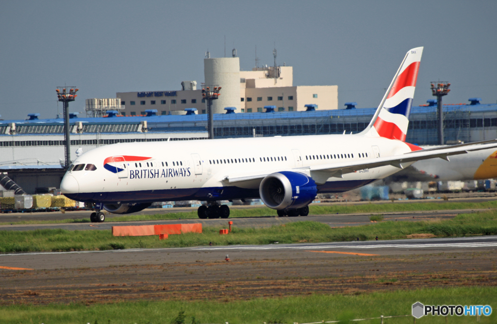 離陸 British 787-9 G-ZBKR