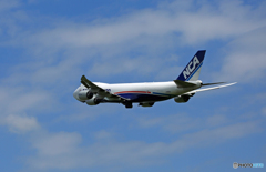 出発 NCA 747-8KZF JA16KZ