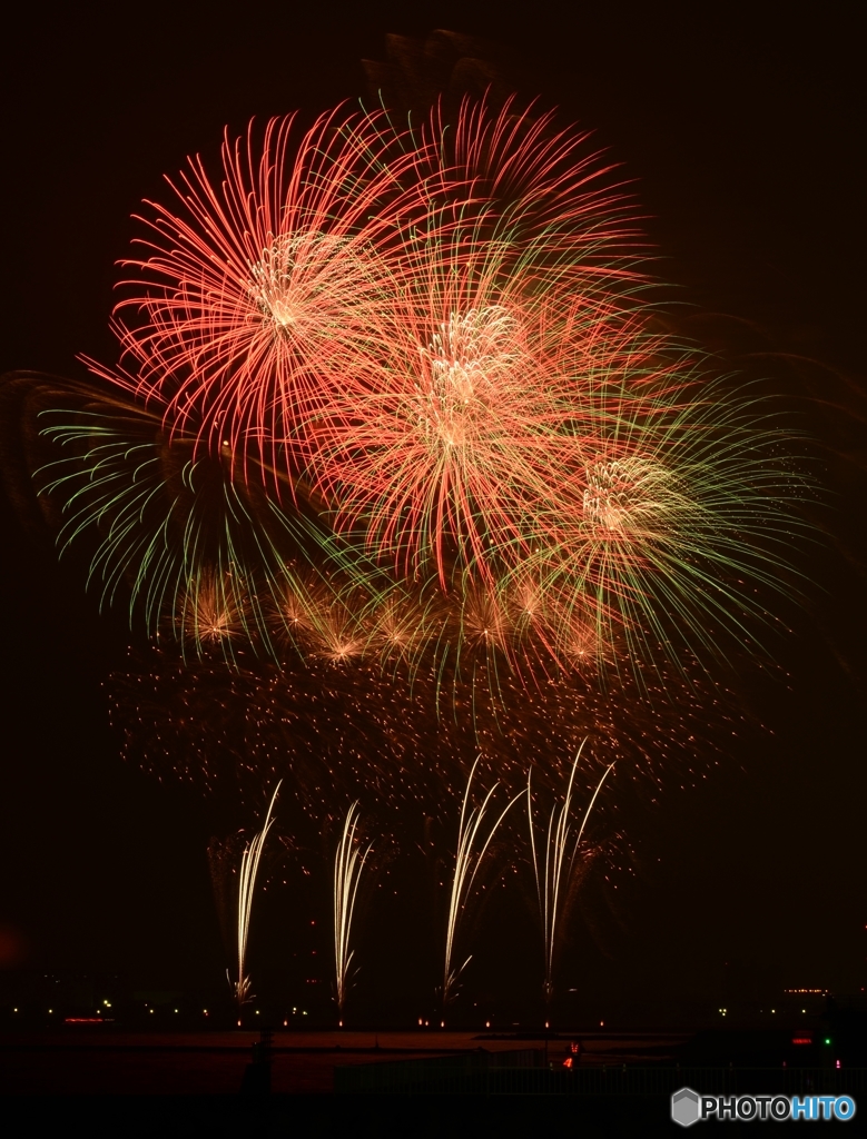 ☮　休憩タイム（159）花火　☮　