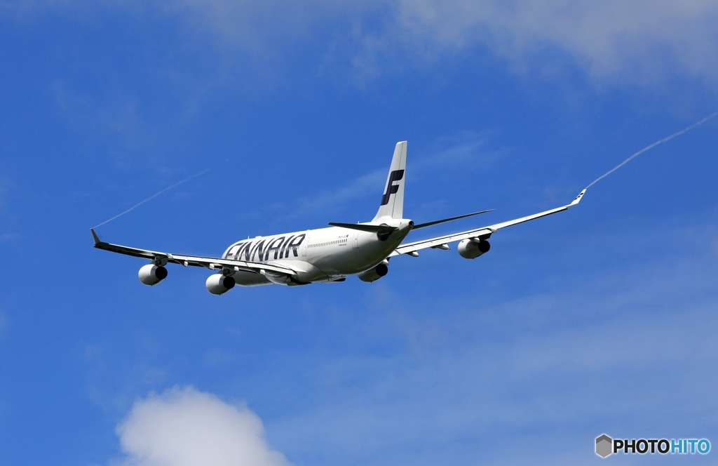 Finnair A340-313  ﾍﾞｲﾊﾟｰ?
