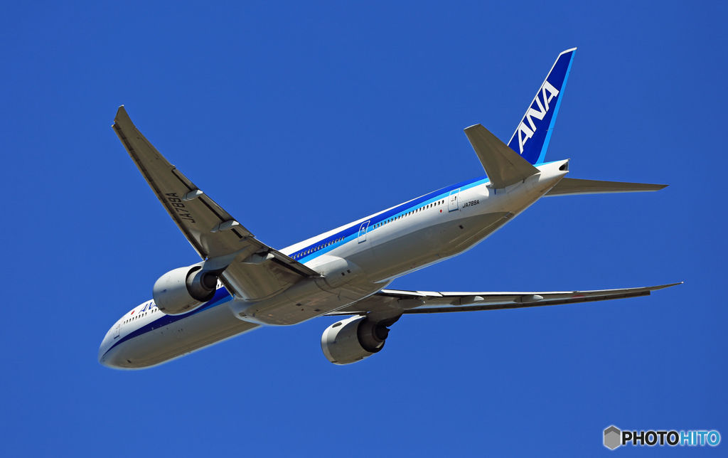 出発 ANA 777-381 JA789A
